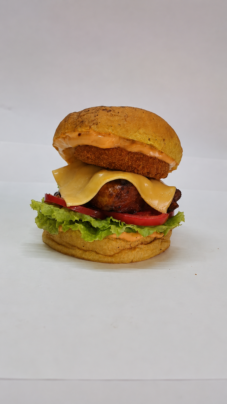 Peri peri chicken stack