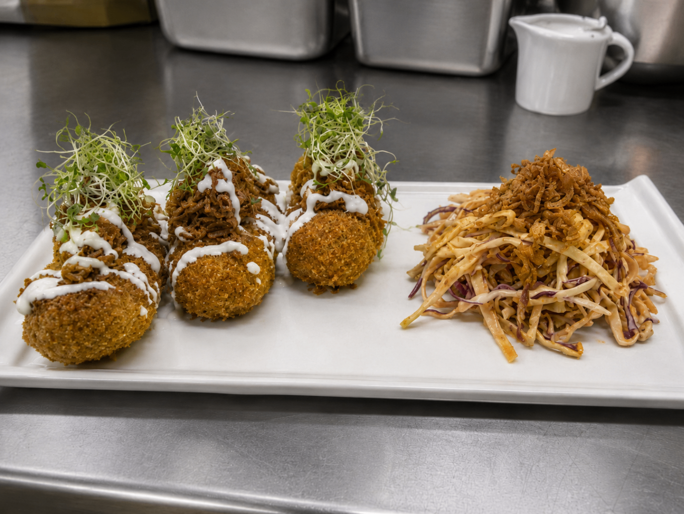PULLED PORK CROQUETTES 