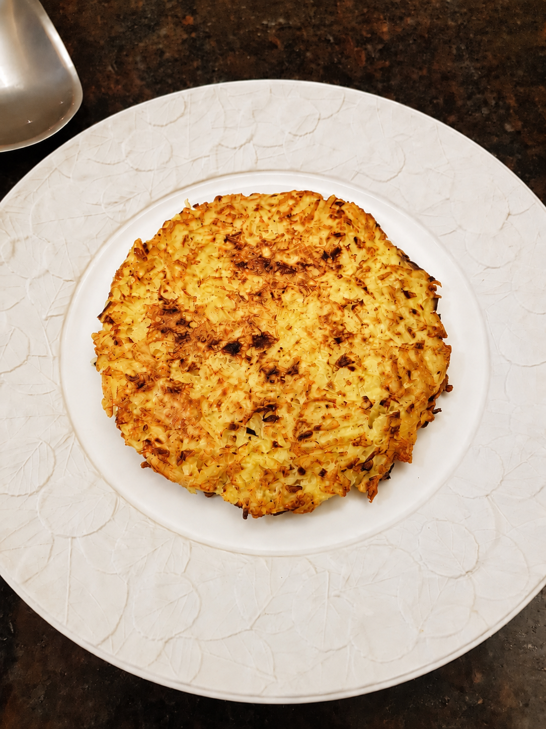 Hashbrown with cheese filling