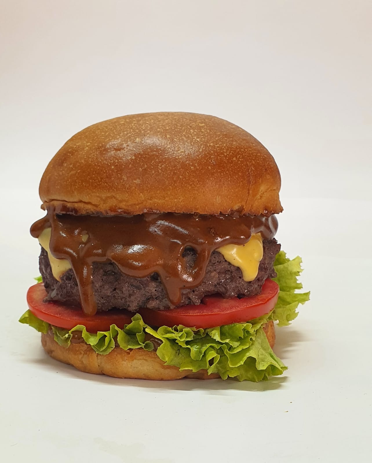 BBQ buff burger